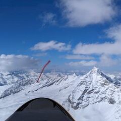 Verortung via Georeferenzierung der Kamera: Aufgenommen in der Nähe von Vals, 6154 Vals, Österreich in 3500 Meter
